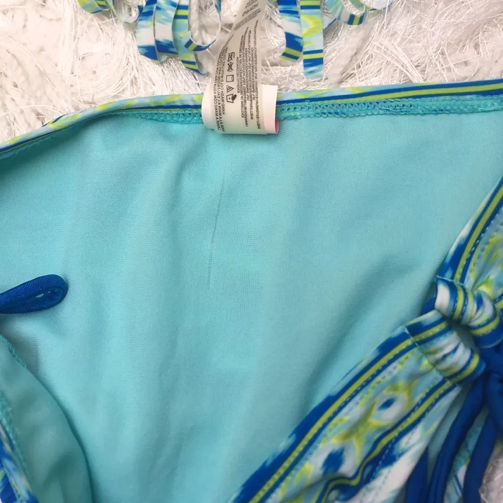 Juniors' Fringe Bikini Top & Side-Tie Bikini Bottom Swimsuit Bathing Suit - Image 4