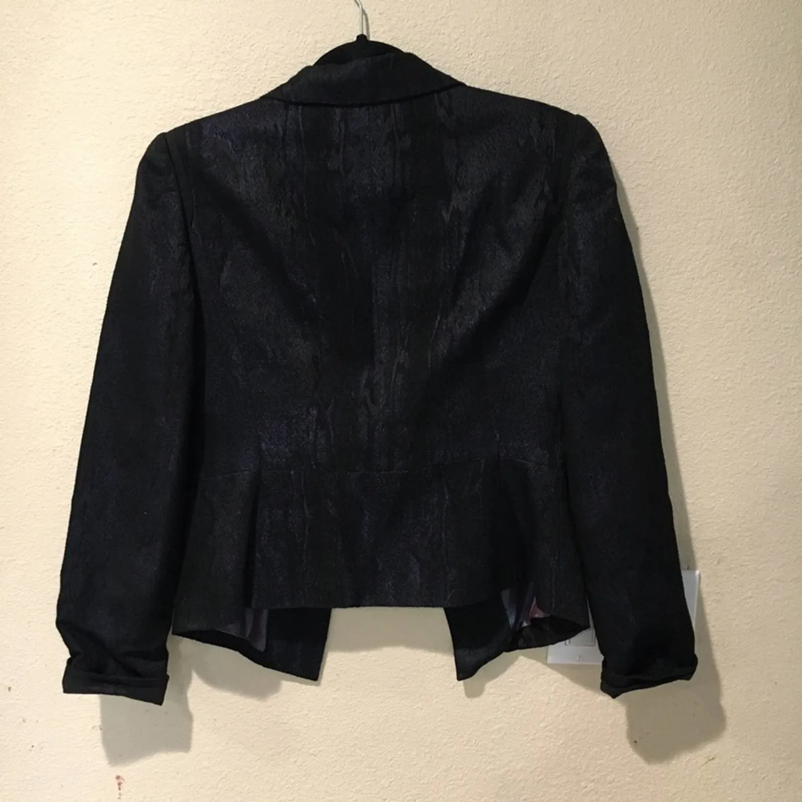 Robert Graham black blue metallic blazer 8 - Image 8