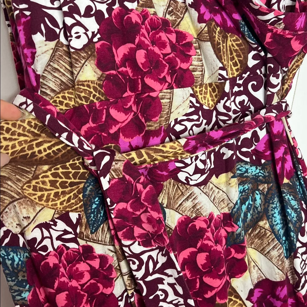 Soft Surroundings Floral Wrap Dress - Image 11
