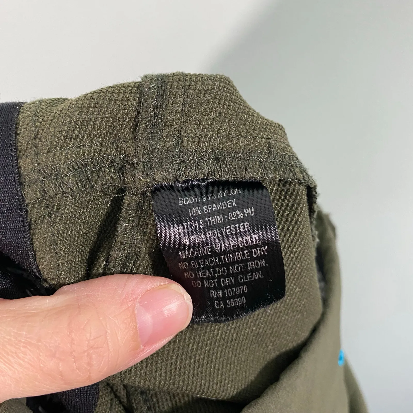 Kerrits Women Olive Crossover II Full Seat Riding Pants Size S - Image 2