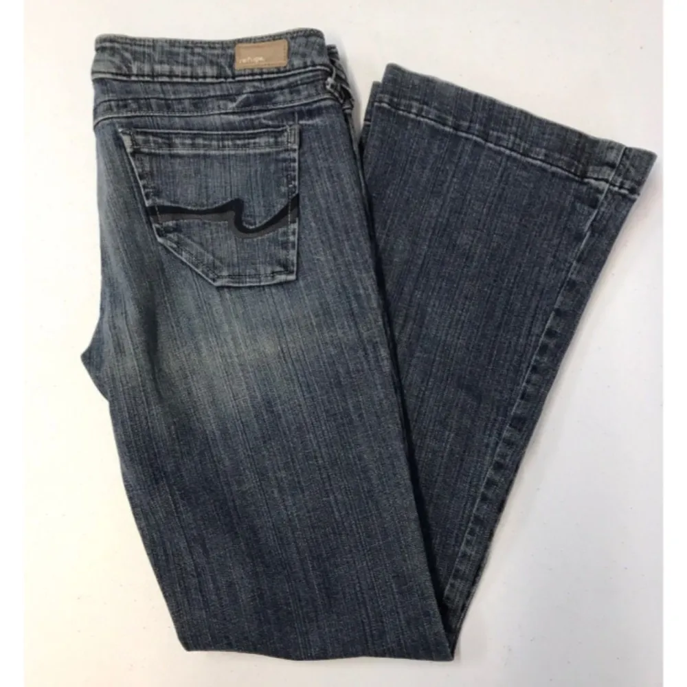 Women's Refuge Denim Blue Jeans Casual Pants Sz 7 - Image 2