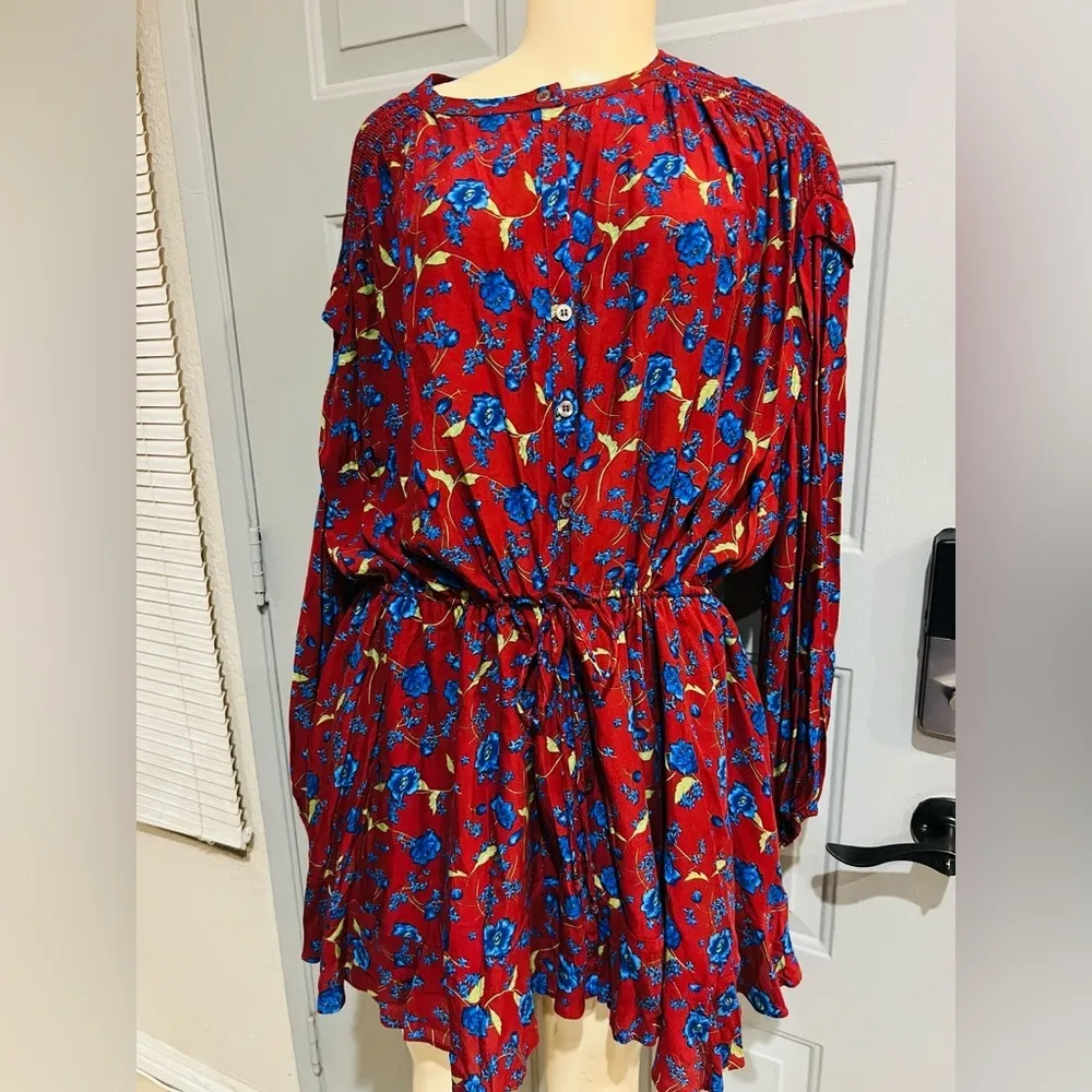 FREE PEOPLE
Flower Fields Mini Dress size med - Image 3