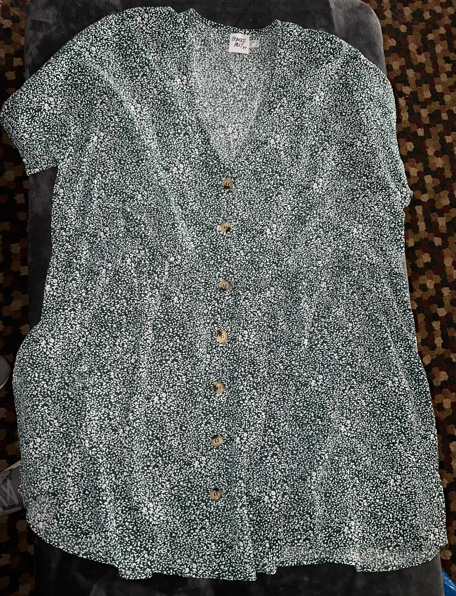 Noname Mini Dress in Green - Image 8