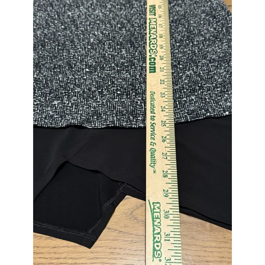 Eva Varro Tunic‎ Shark Bite Hem Size Small USA Made Modern Designer Career City - Image 4