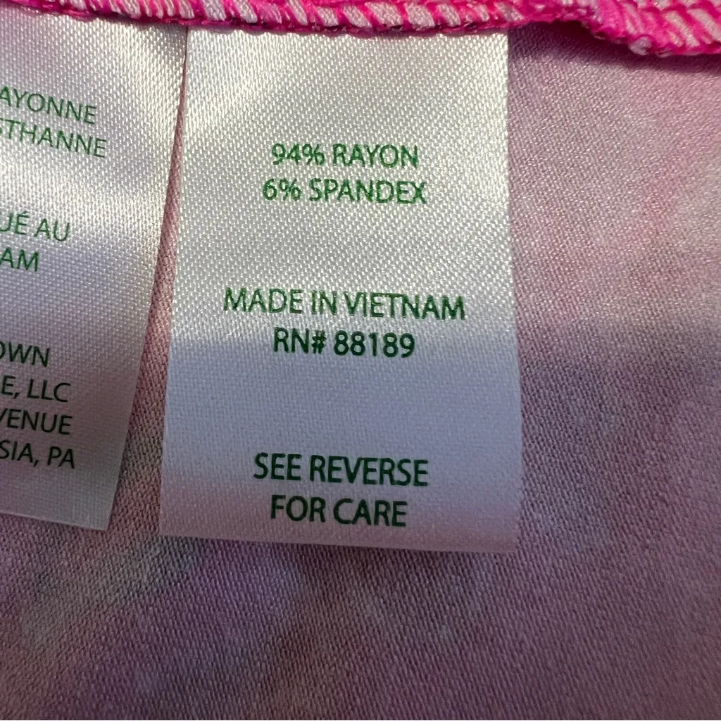 LILLY PULITZER Wisteria dress Passion Fruit Pink Giraffic Park NWT size 00 - Image 9