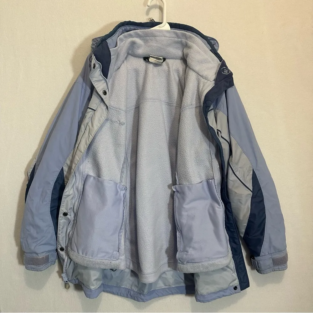 Columbia Core Interchange Women’s Jacket 3 in 1 Winter Snow Ski size L - Image 3