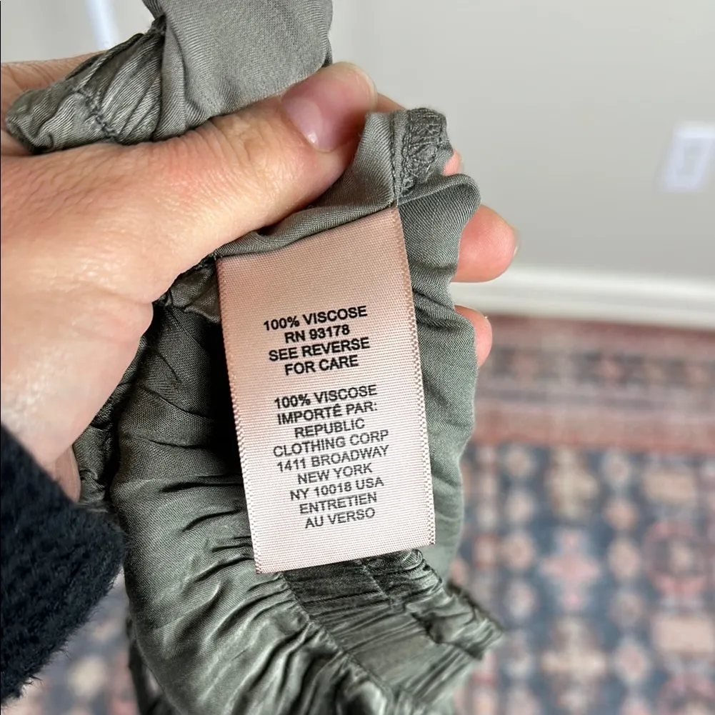 NWT Philosophy Wide Leg Viscose Pull On‎ Pants Size Small - Image 4