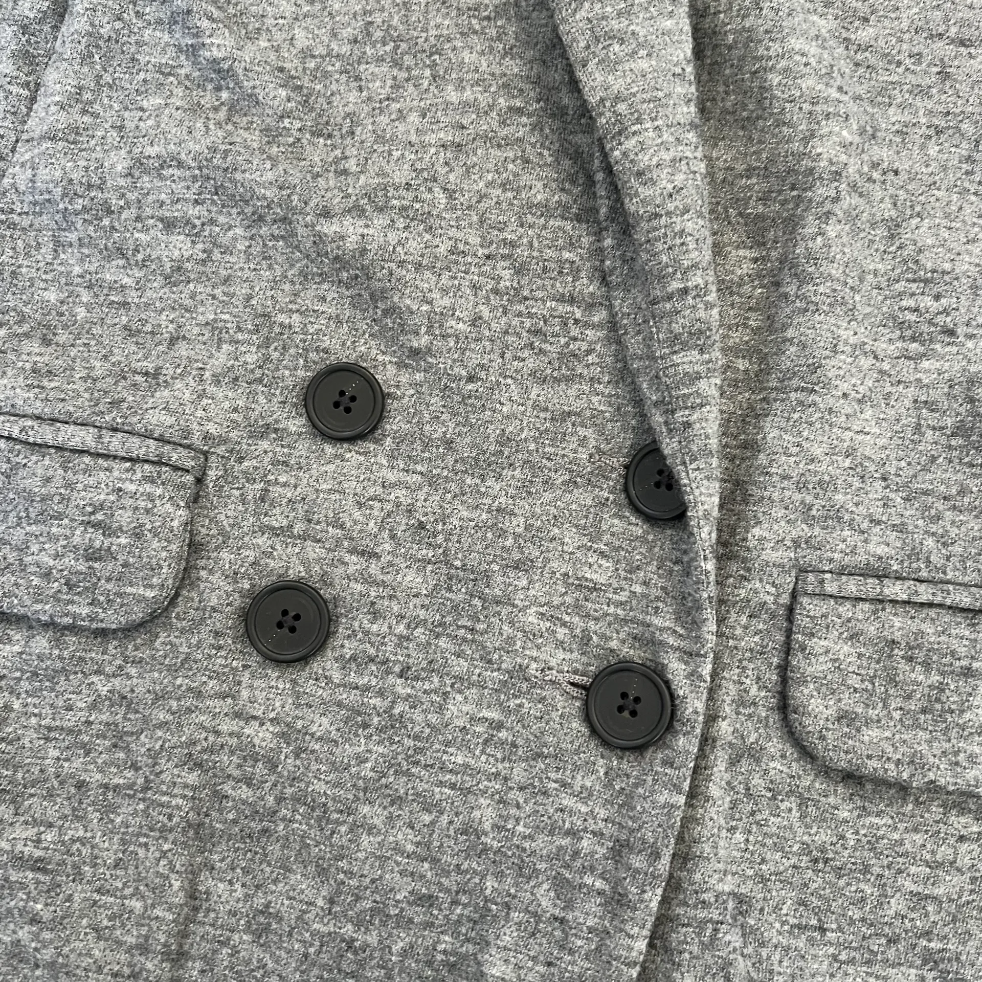 EUC J. CREW Knit Wool Double Breasted Blazer Jacket - Image 4