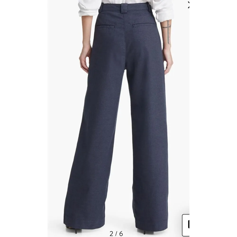 NWT AG jeans Anthropologie Highrise Ultra wide leg Tailored Deven pant  Size 32 - Image 2