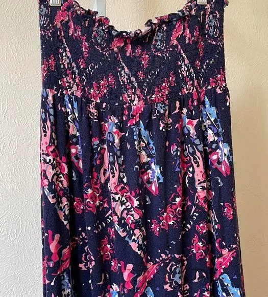 Juicy Couture strapless super soft floral maxi dress - Image 2