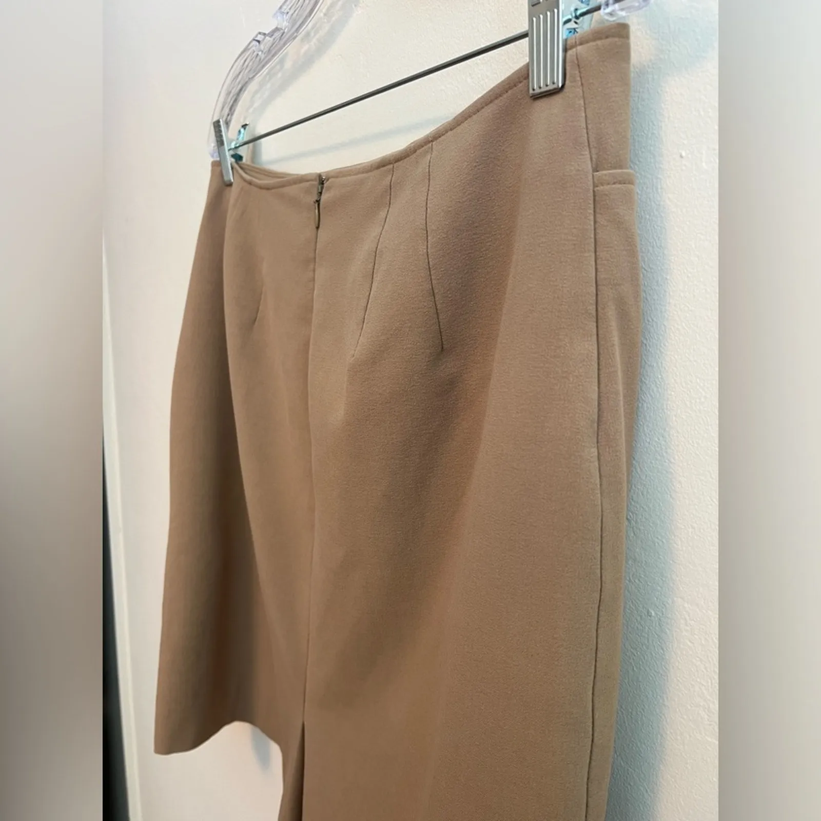 Apostrophe Essentials Tan Women’s Skirt Size: 12 - Image 6