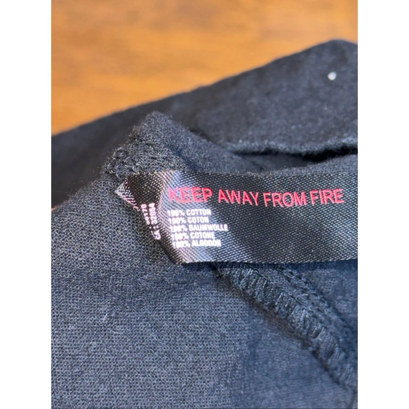 Free People Black Scalloped Edge Tie Back Tank Top - Image 4