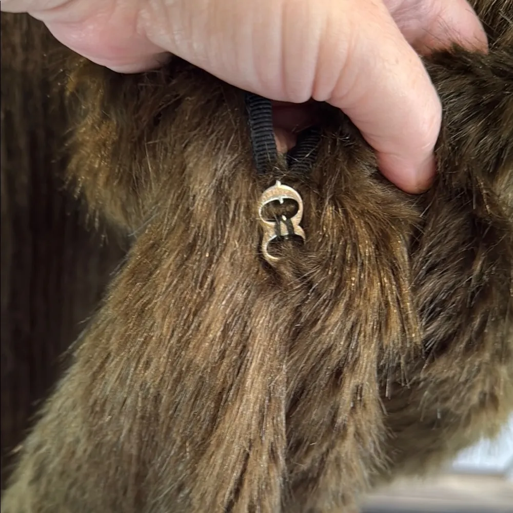 NWOT OTTOD AME green Teddy Jacket with Soft Texture and Relaxed Fit Brown Size 4 - Image 6