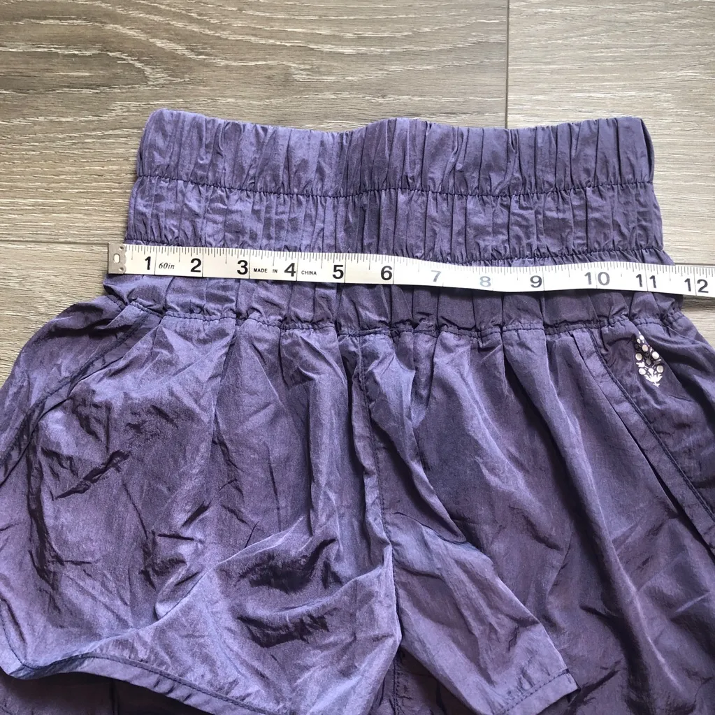 FP Movement Free People The Way Home High Rise Athletic Shorts Purple Size XS - Image 7
