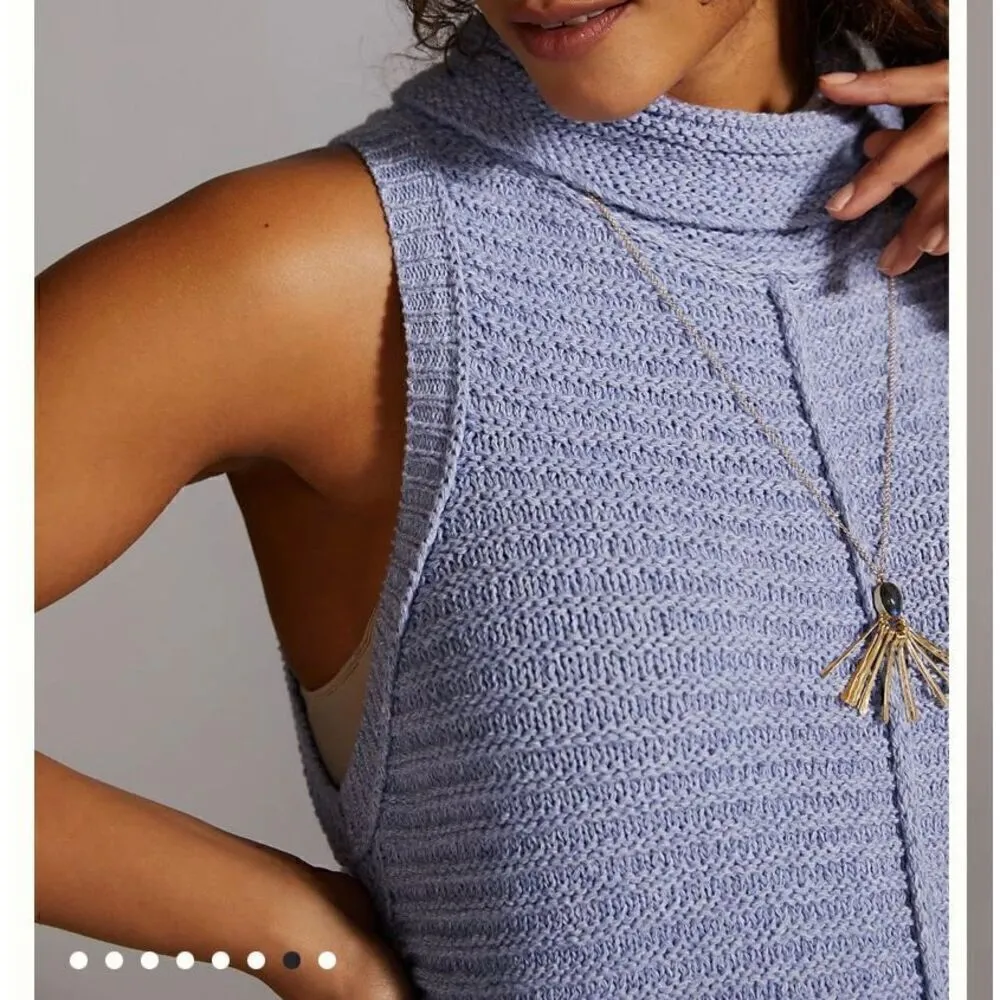 Anthropologie Pilcro Turtleneck Sweater Vest - Image 3