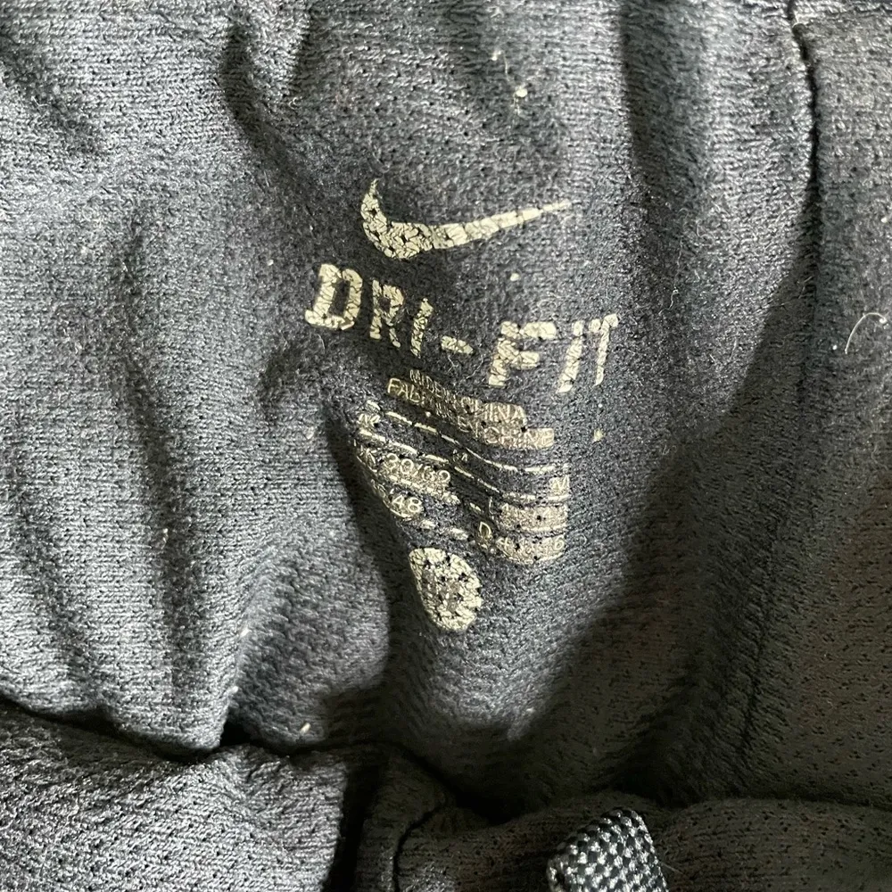 Nike Dri-Fit Navy Blue Athletic Shorts Medium - Image 3