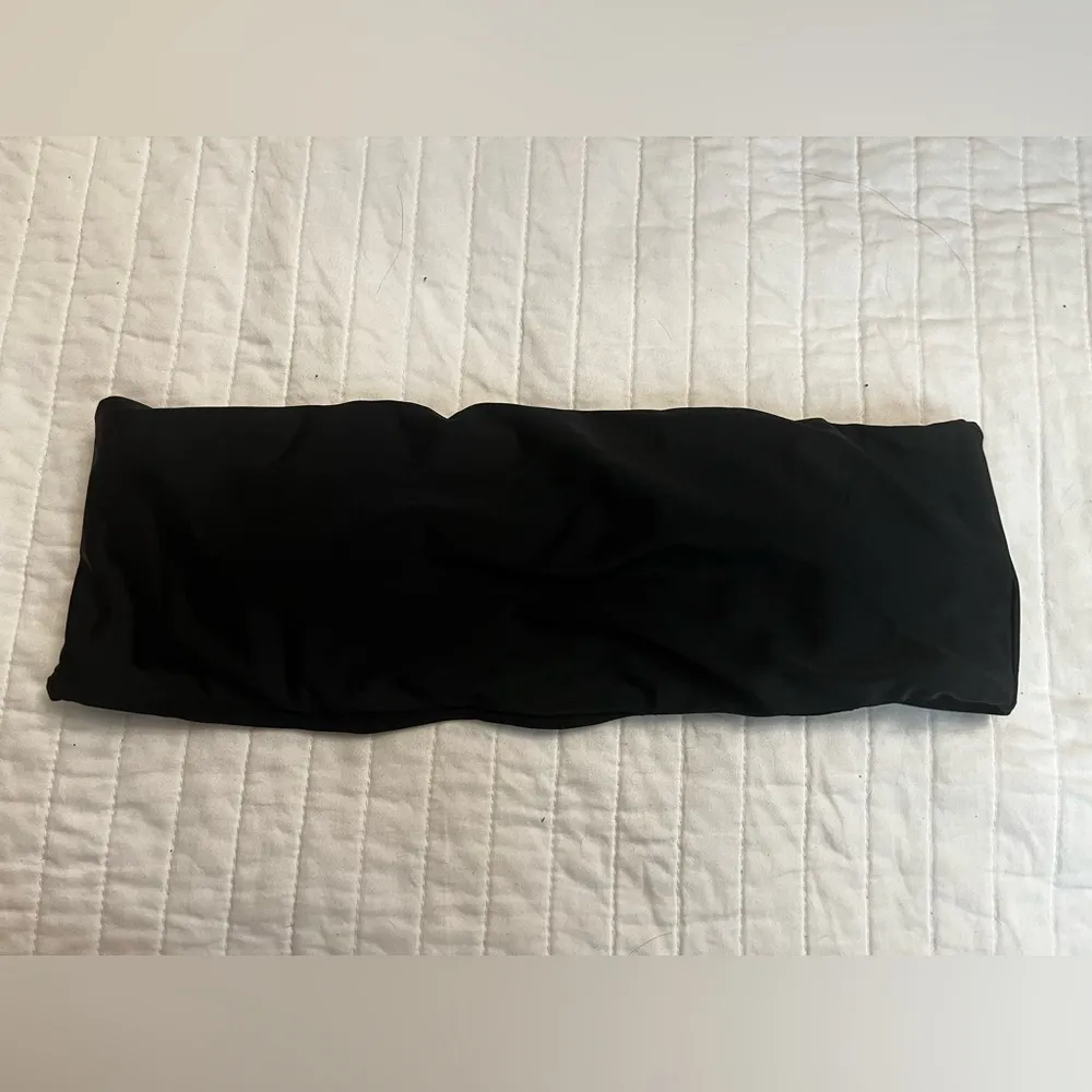 12 Crazy 2 Piece Bandeau tropical print Green/Black Swimsuit bikini Black Size L - Image 4