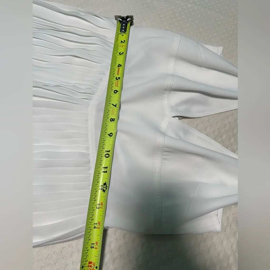 Vince pleated White Elegant Dress jumpsuits - Image 14