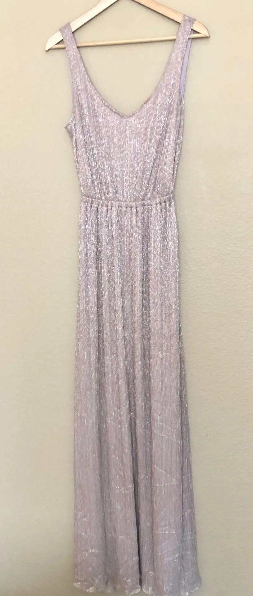 NWT  Kendall Mauve Glimmer Maxi Dress - Image 5
