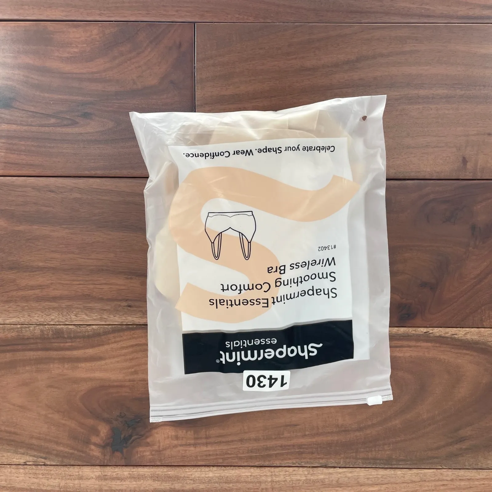 Shapermint Essentials Smoothing Comfort Wireless Bra 1430 Chai Size M Tan Size M - Image 4