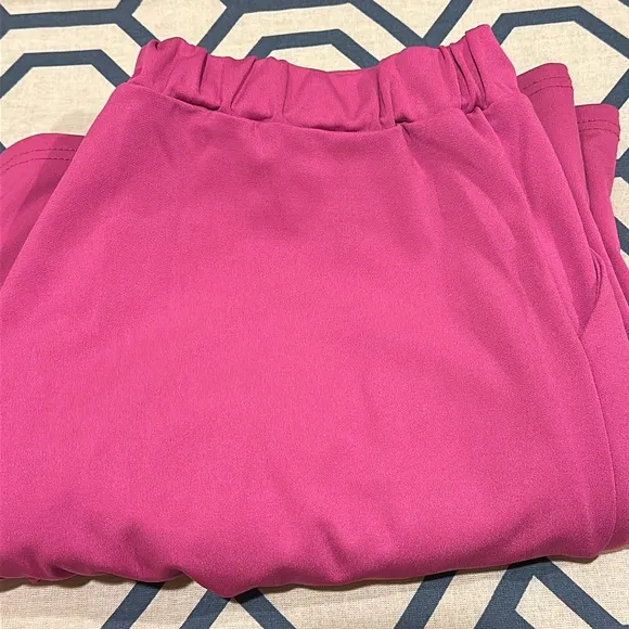 Pink Wide Leg Dress Pants Size XL - Image 2