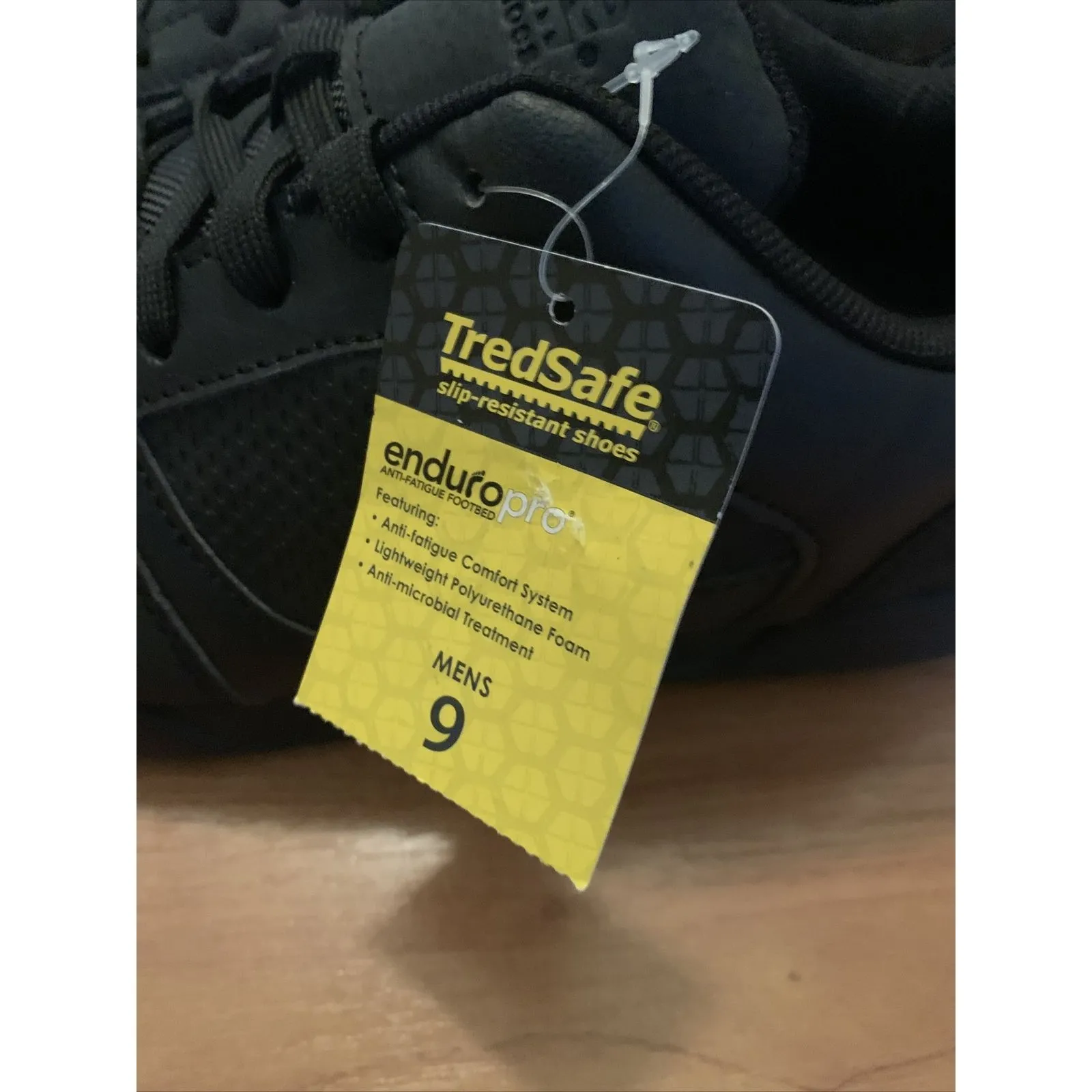 Tredsafe Men's Black Axel Oil Slip Resistant Occupational Shoes Sneakers Size 9 - Image 13