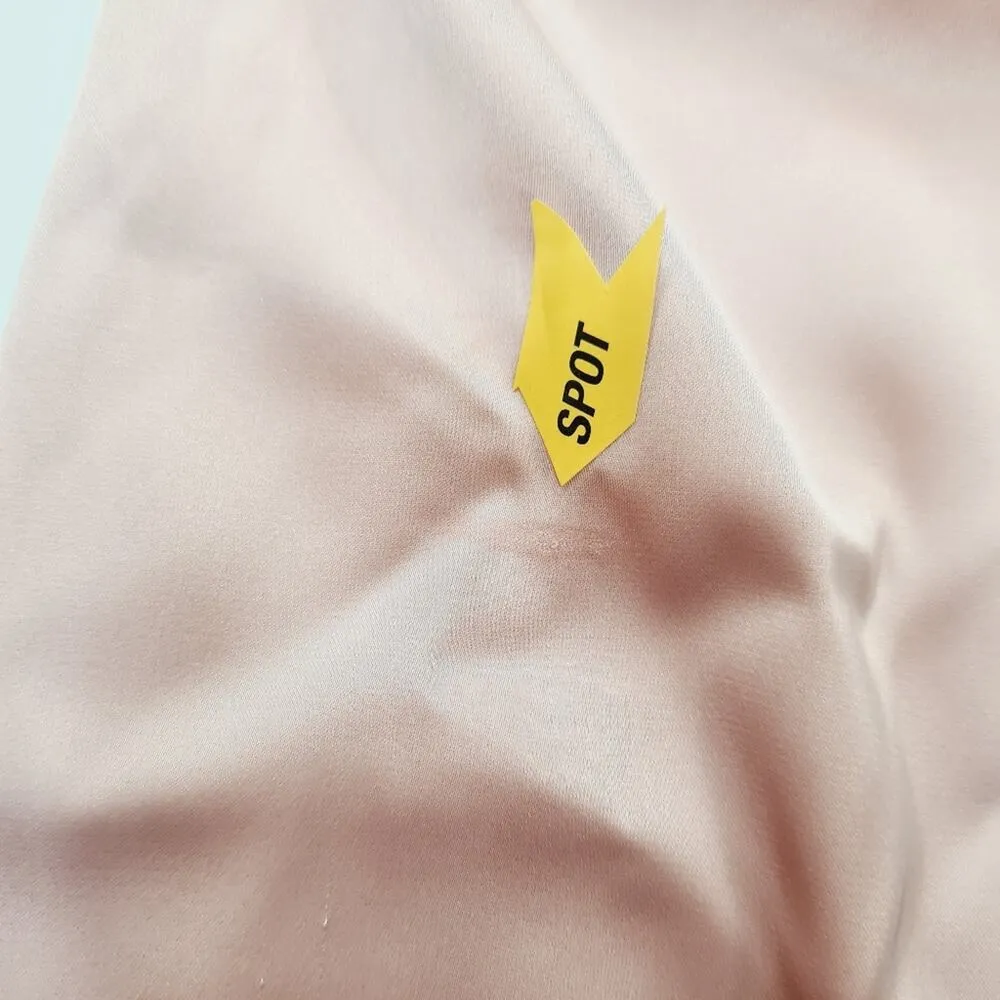 Superdown Amerie Pleated Halter Top in Blush XS - Image 11