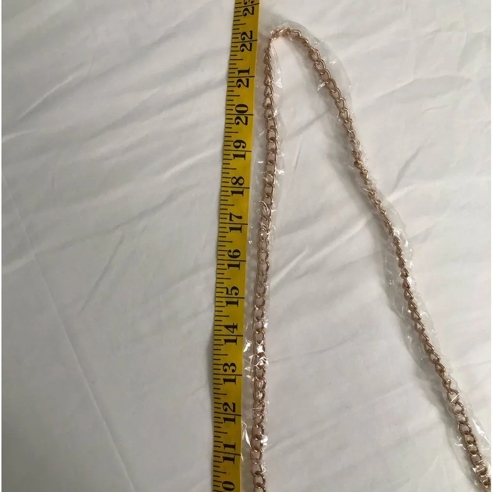 Badgley Mischka Crossbody Bag Diamond Quilting Round Studs Envelope Burgundy New - Image 5