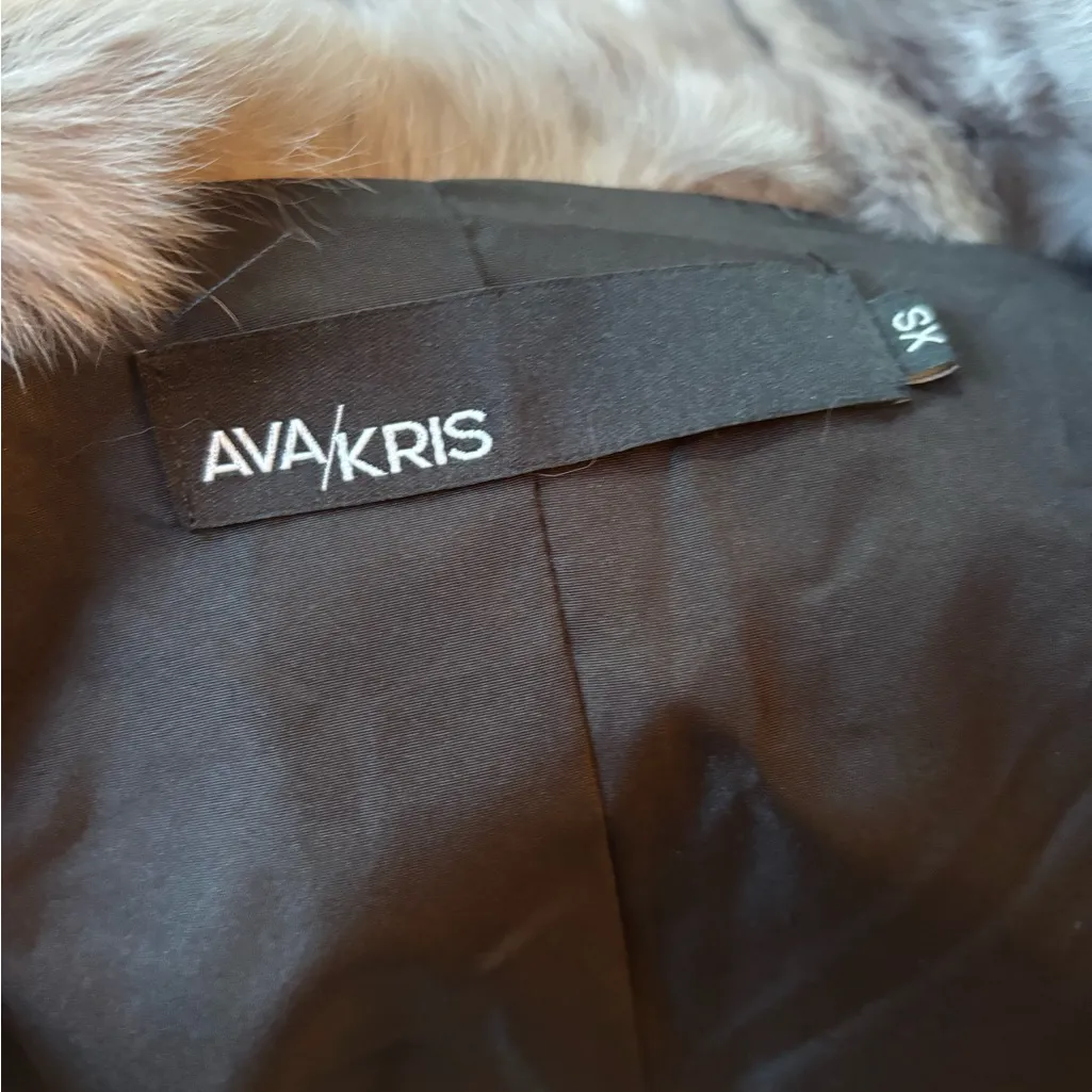 Chic Fur Teddy Jacket Gray Size XS - Image 6