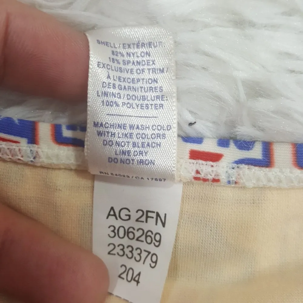 Old Navy Lacoste USA Bikini Set Sz 38/L - Image 5