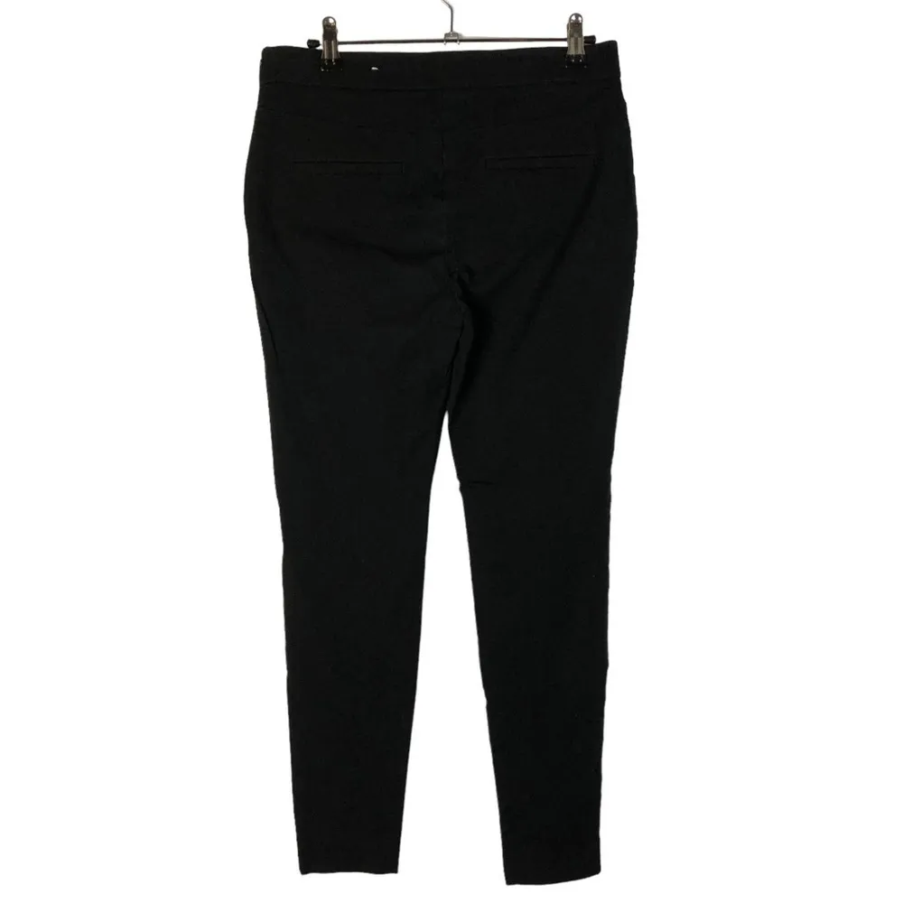 Ann Taylor Black The Side Zip Skinny Dress Pant 4 - Image 2