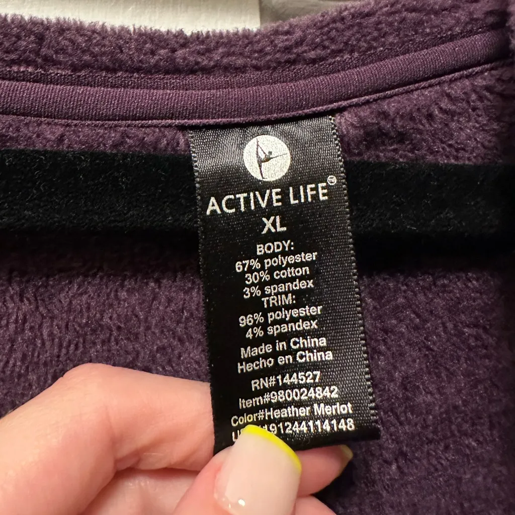 Active Life‎ Sweatshirt Cardigan - Image 4