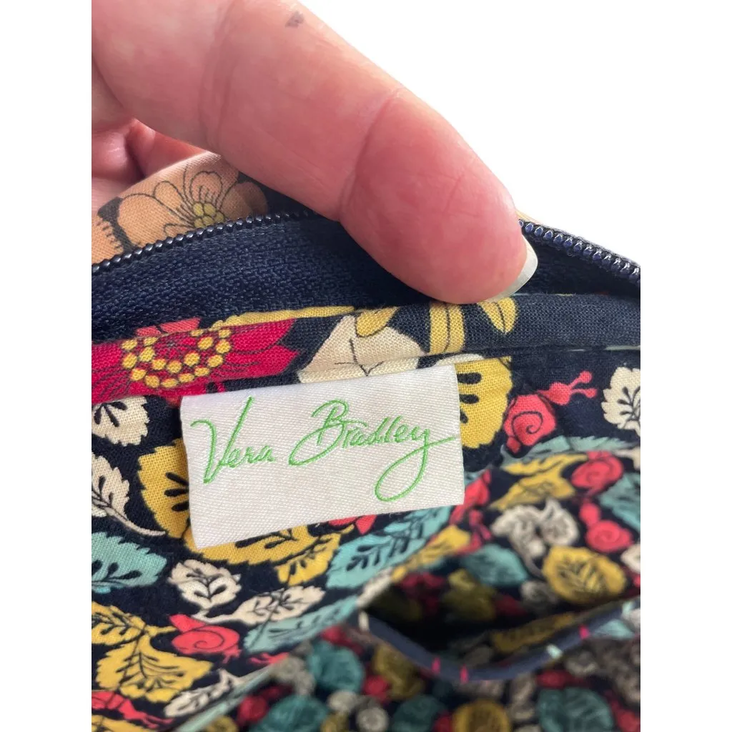 Vera Bradley Womens red yellow floral qilted Small Backpack SKU 8678 - Image 10