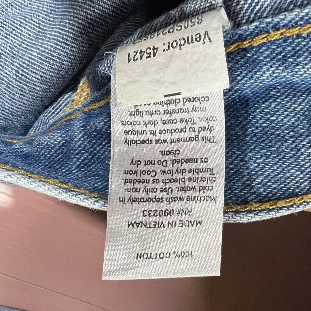 PacSun Dark Blue Seamed Joggers - Image 7