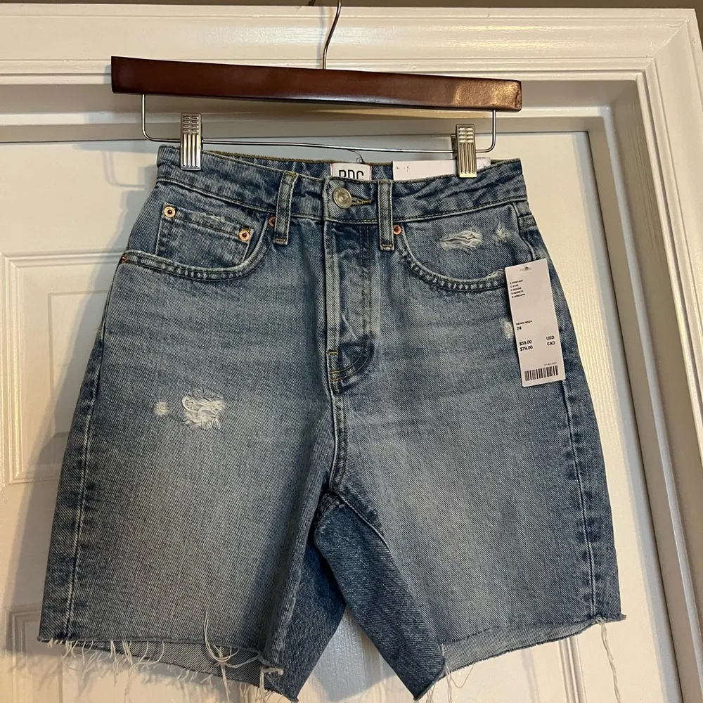 NEW  90s Long Inseam Shorts size 24 - Image 4