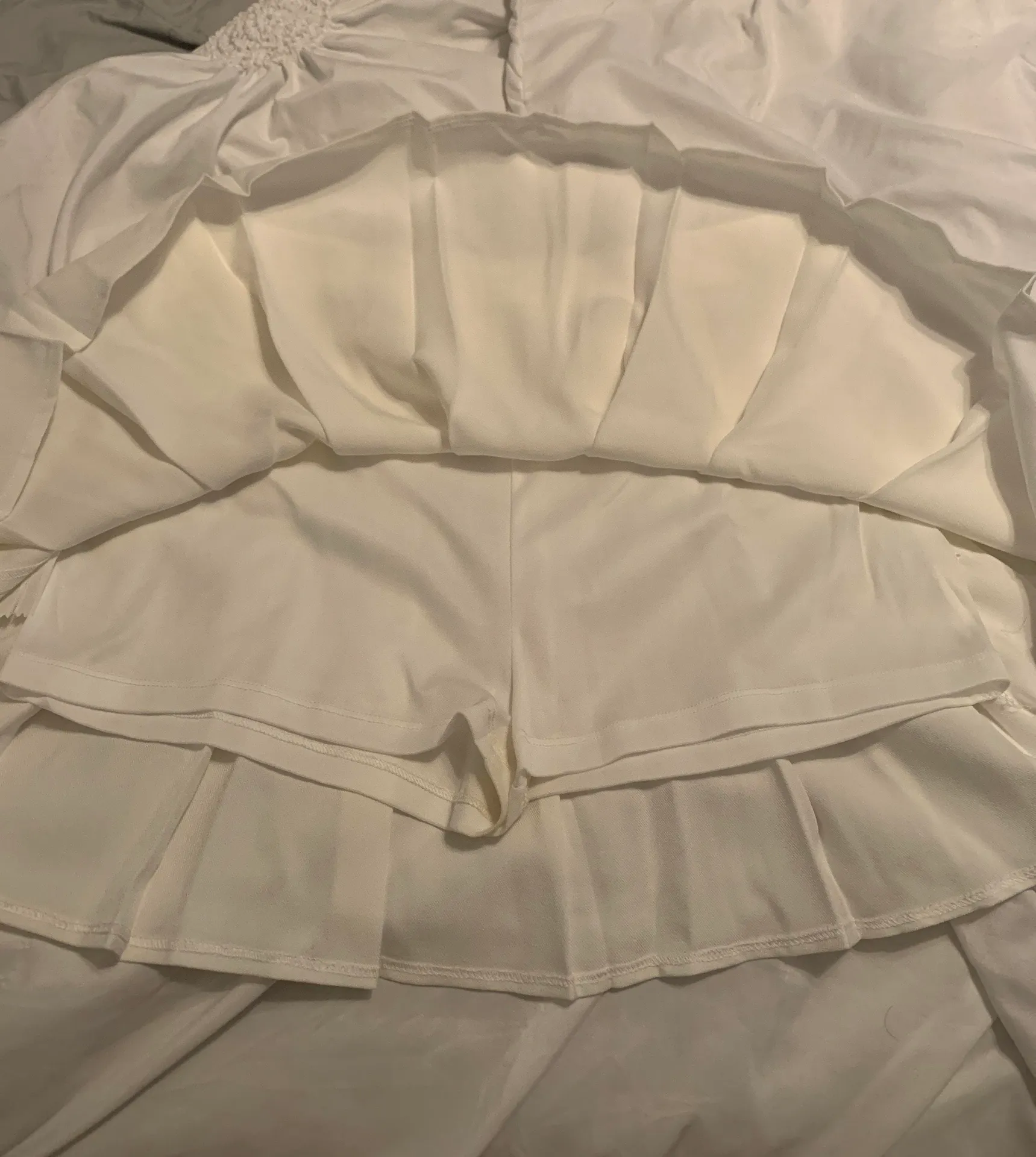 Amazon White Pleated Skirt - Image 2