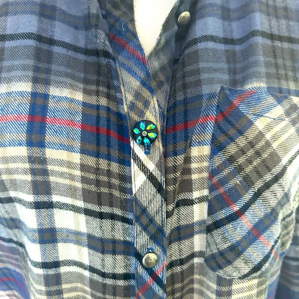 Arrata Silent Journey top Blue Size M - Image 3