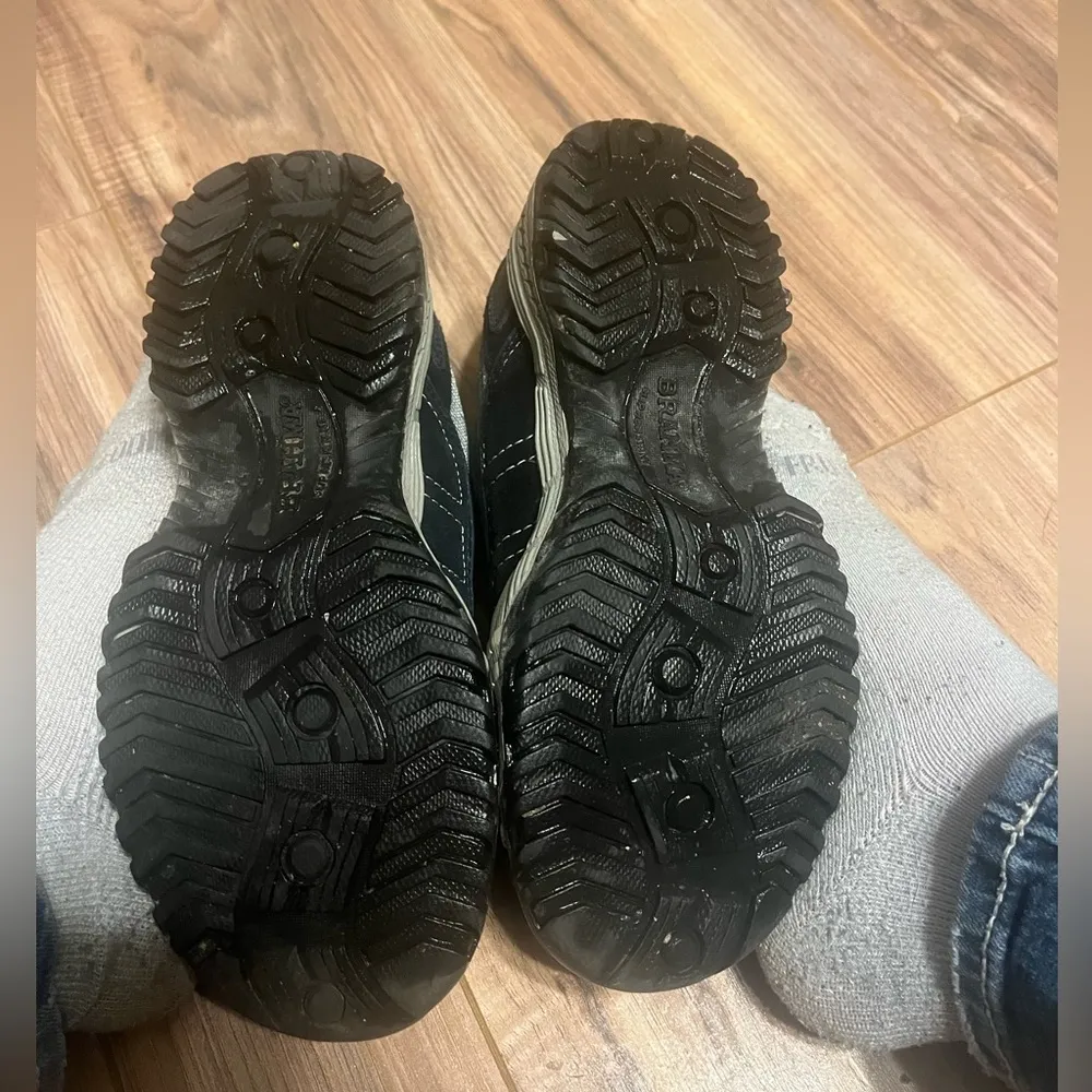 Brahma steel toe shoes size 7.5 Gray - Image 5