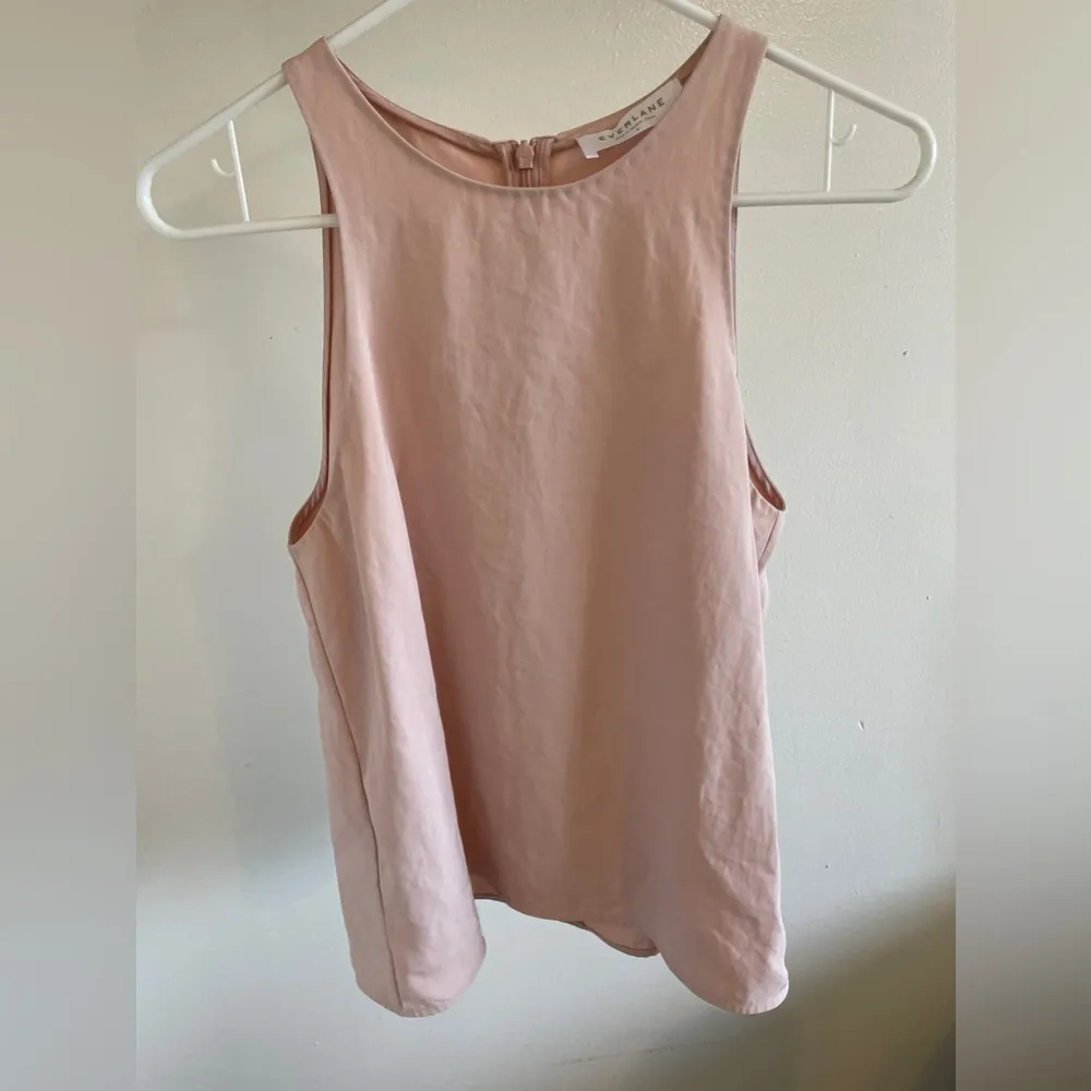 Everlane The Japanese GoWeave High-Neck Tank Pink (Size 2) office workwear - Image 2