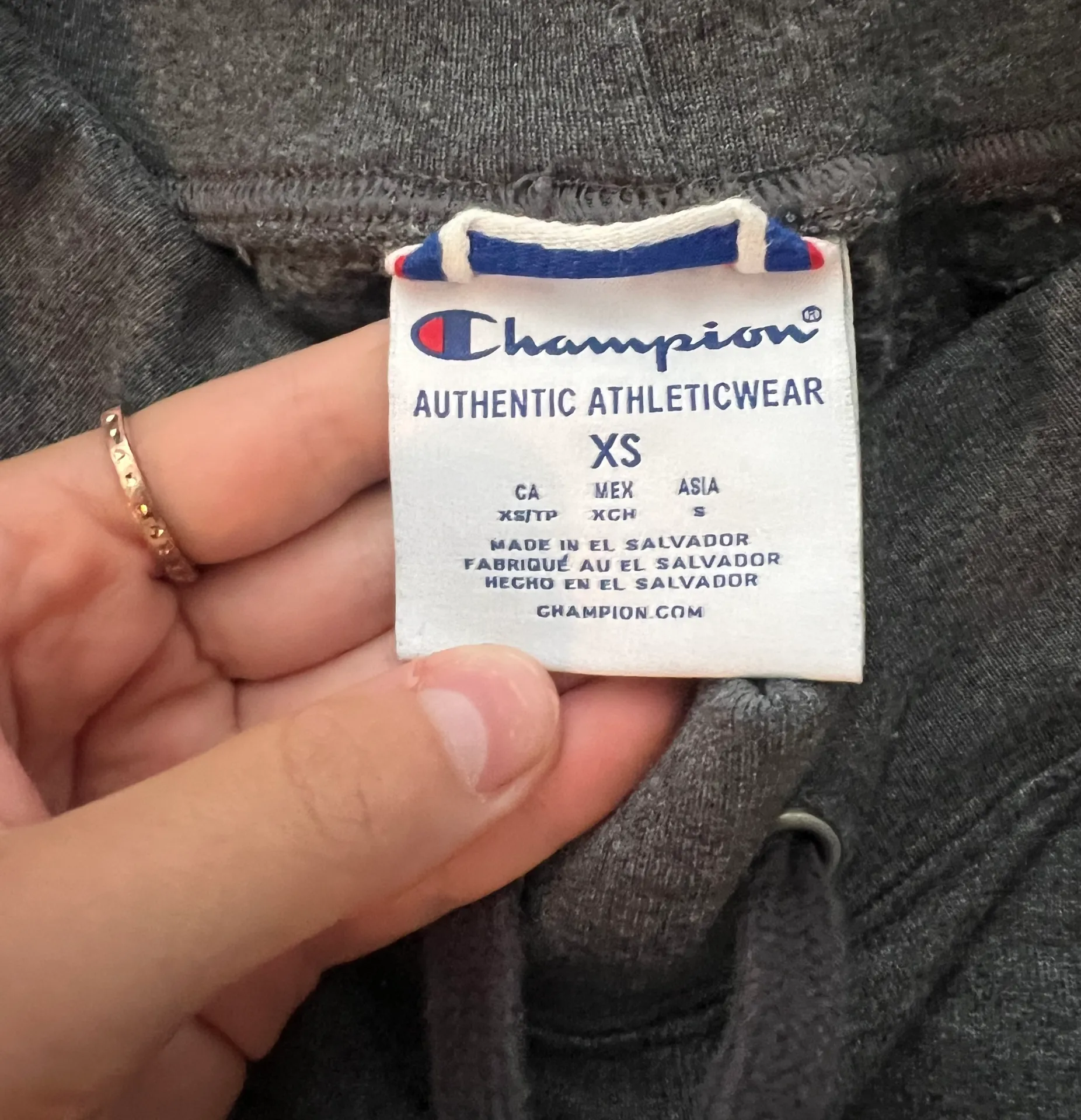 WOMEN  X-Small DARK GREY SWEATPANTS - Image 3