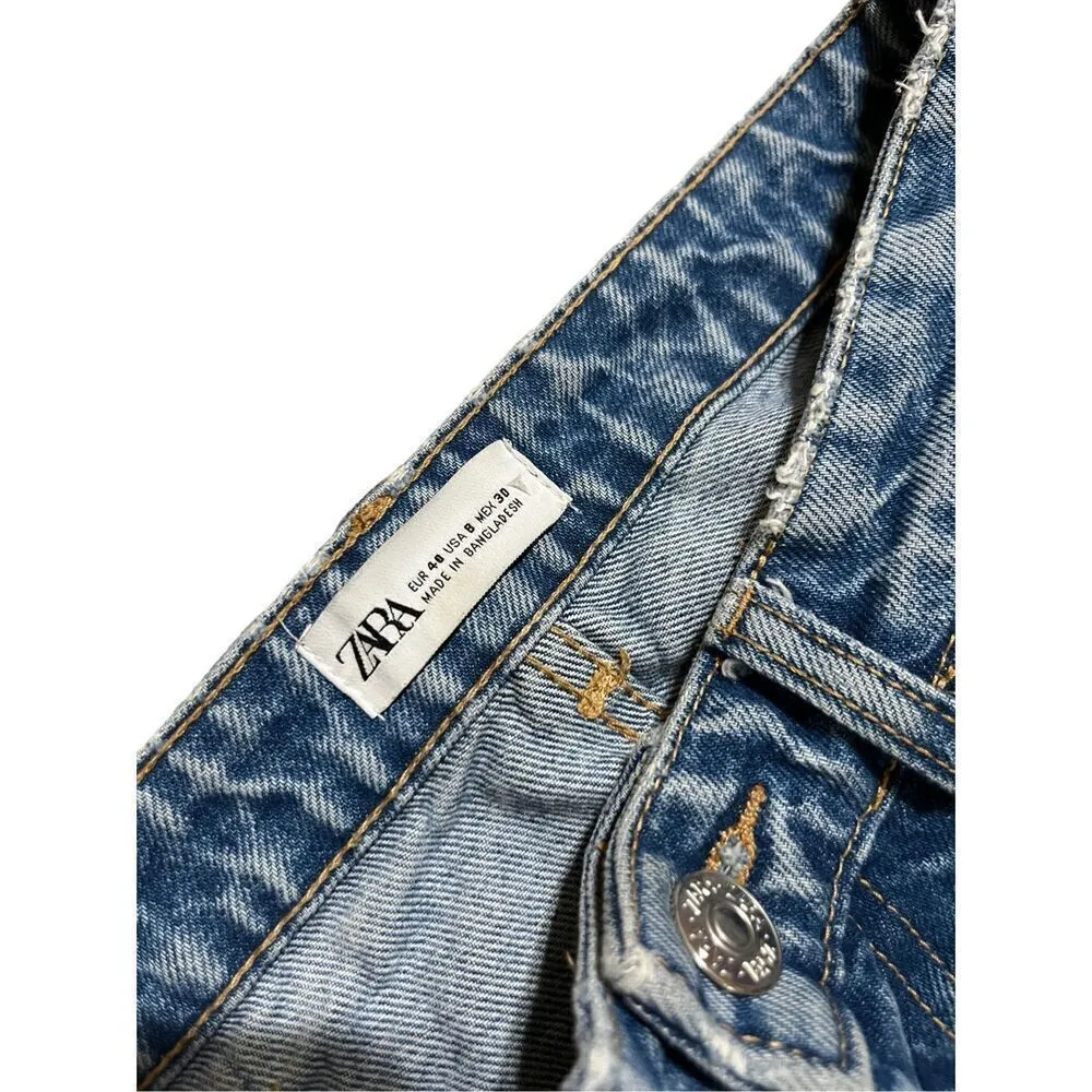 ZARA  Mom Jeans Size 8‎ - Image 8