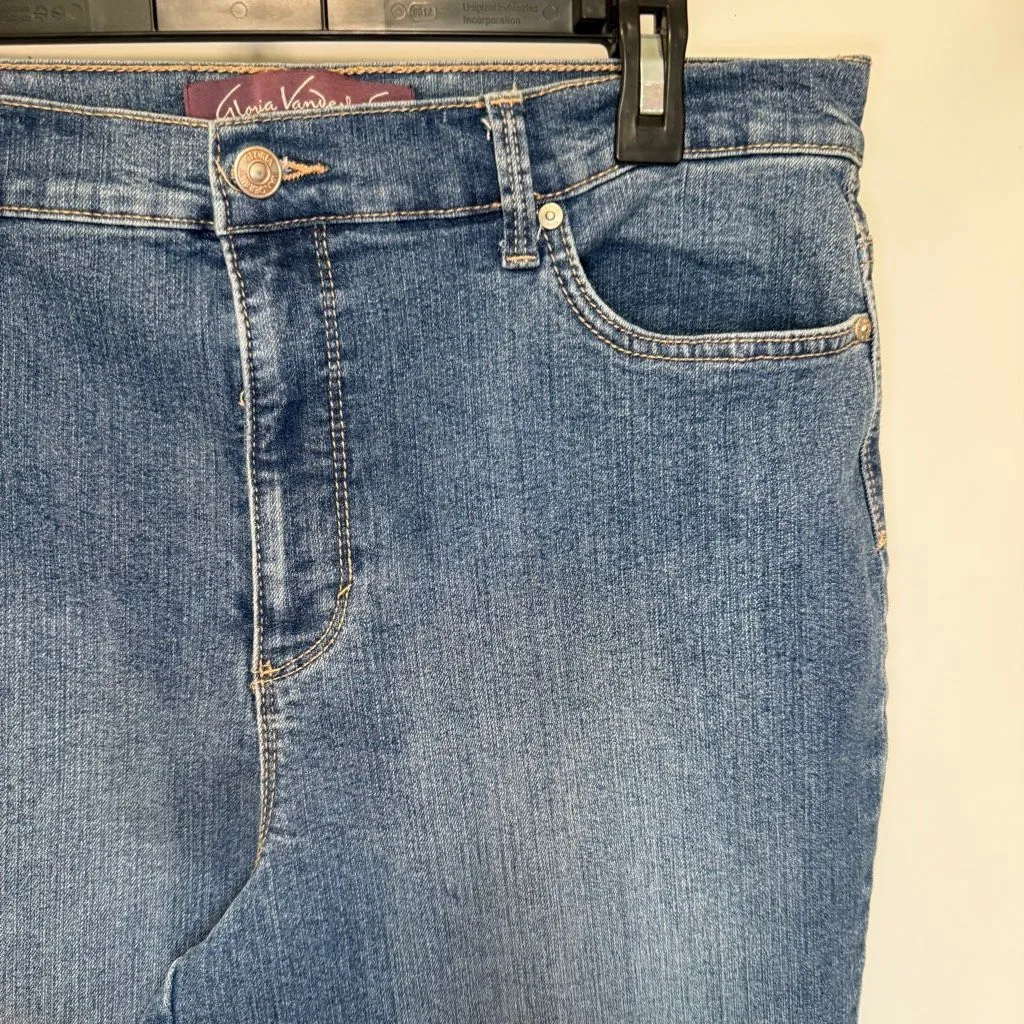 Gloria Vanderbilt Amanda Women's High Rise Denim Jeans Size 14 - Image 5