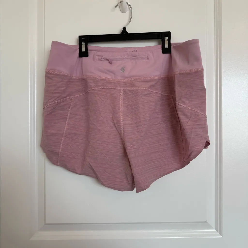 Athleta Run With It Textured 3.5” Short Large - Image 5