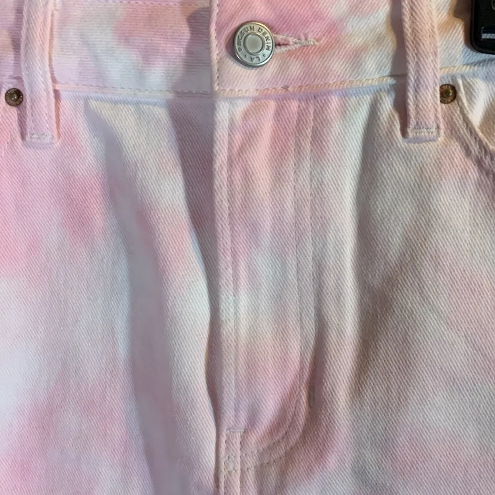 PacSun  Pink Tie Dye 100% Cotton Skirt Size 25 - Image 2