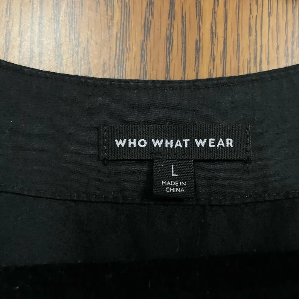 Who What Wear Ruffle Rickrack Dress - Image 2