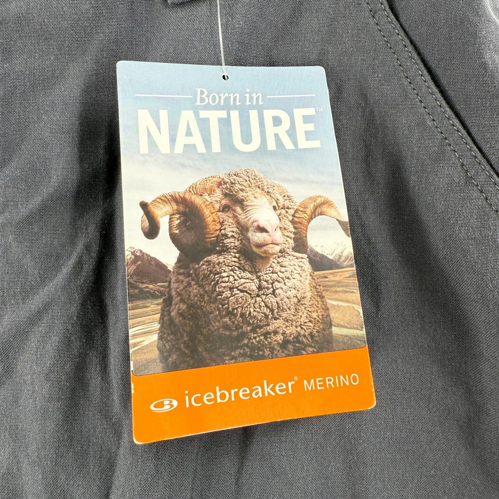 Icebreaker Destiny Skirt Size 28 / 6 Merino Wool Cotton Blend Gray NWT Mini Grey - Image 5