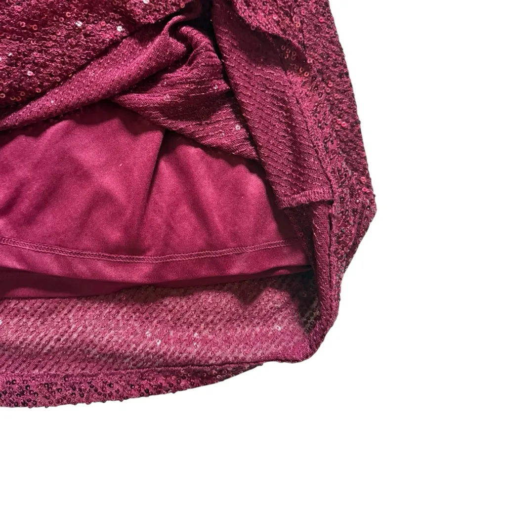 NEW ASTR the Label Sequin Mini Dress Size XS Sparkle Party Gala Sequin - Image 5