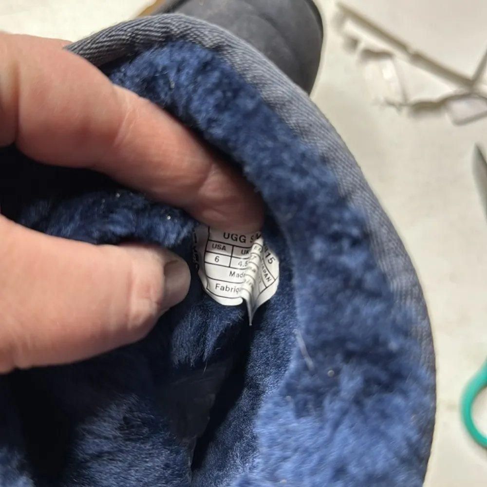 UGG Classic Tall Navy Boots - Women's Size 6 USED CONDITION - Image 12