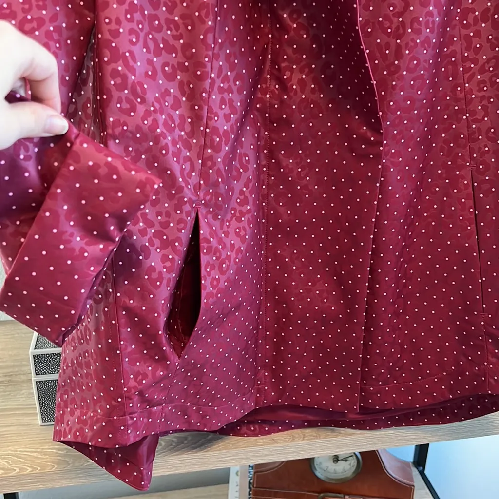 Chico's  Lightweight Polka Dot Spring Jacket, M / 1 - Image 3