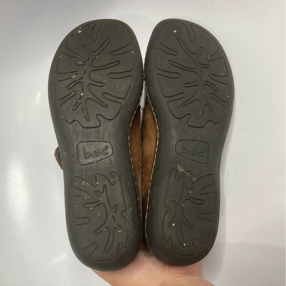 B.o.c. Leather clog‎ loafers size 9.5 Brown - Image 7